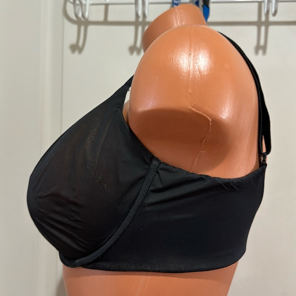 VICTORIA'S SECRET BARE Angelight Full-Coverage Bra Black 34DD $50 EUC - Picture 8 of 11